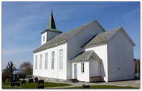 Strand kirke. Foto: Erling Jensen.
